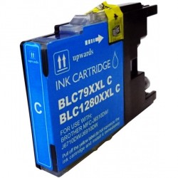 Cartucho de tinta compatible con Brother CB1280C/XL Cyan.