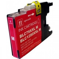 TINTA COMPATIBLE BROTHER LC1220XL LC1240XL LC1280M XL MAGENTA 16.6ml