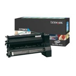 Toner compatible Lexmark C7700CS Cyan 6.000 PG