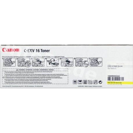 TONER COMPATIBLE CANON C-EXV16 YELLOW