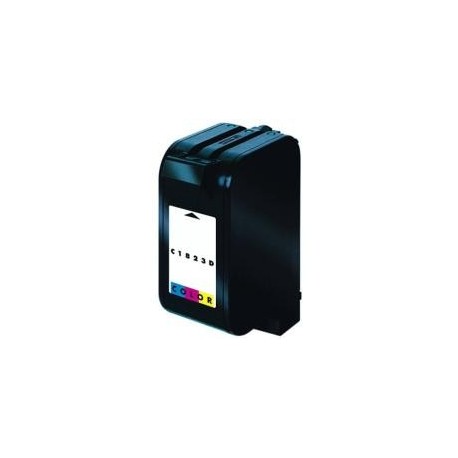 Cartucho de tinta compatible con HP C1823D Tricolor N23 