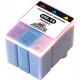 Cartucho de tinta compatible con Epson S020097 Tricolor