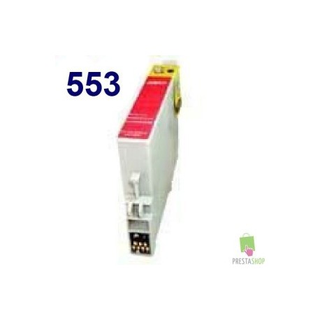 CARTUCHO COMPATIBLE EPSON T0553 MAGENTA CALIDAD PREMIUM 10ML 