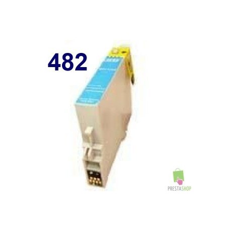 CARTUCHO COMPATIBLE EPSON T0482 CYAN CALIDAD PREMIUM 14.4ML