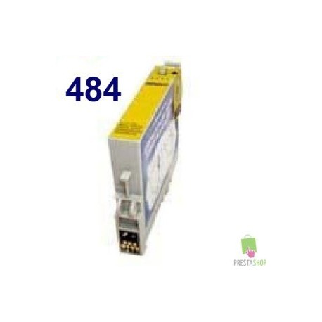 CARTUCHO COMPATIBLE EPSON T0484 AMARILLO CALIDAD PREMIUM 14.4ML