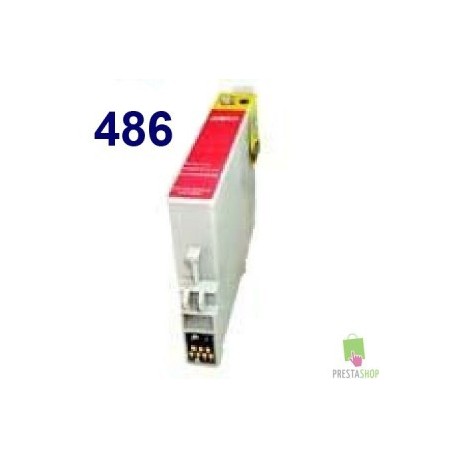 CARTUCHO COMPATIBLE EPSON T0486 MAGENTA LIGHT CALIDAD PREMIUM 14.4ML