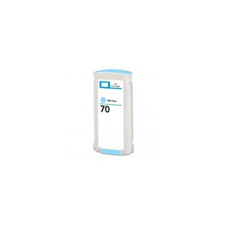 CARTUCHO COMPATIBLE HP 70 CYAN LIGHT C9390A 130ML