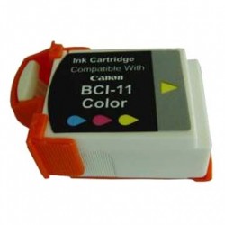 Cartucho de tinta compatible con Canon BCI11C Color 4.8ML