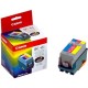 Cartucho de tinta compatible con Canon BCI61C Tricolor