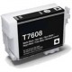 CARTUCHO TINTA COMPATIBLE EPSON T7608 NEGRO MATE C13T76084010)