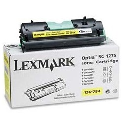 Cartucho de toner compatible con Lexmark 1361754 Yellow (3.500 pag.)