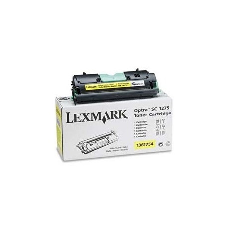 Cartucho de toner compatible con Lexmark 1361754 Yellow (3.500 pag.)