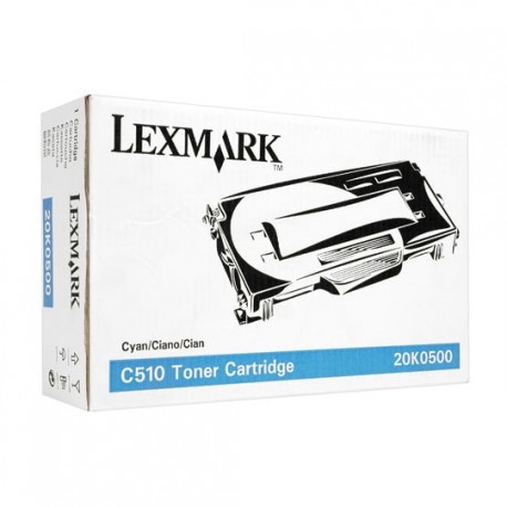 Cartucho de toner compatible con Lexmark 20K0500 Cyan (3.000 pag.)