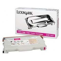 Cartucho de toner compatible con Lexmark 20K1401 Magenta (6.600 pag.)