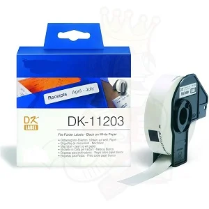 CINTA COMPATIBLE BROTHER DK11203 BLANCO