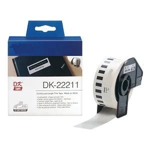 CINTA COMPATIBLE BROTHER DK22211 BLANCO