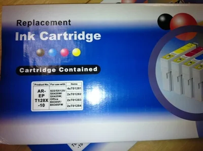 CARTUCHO TINTA COMPATIBLE EPSON T1281-1282-1283-1284 PACK 4 COLORES