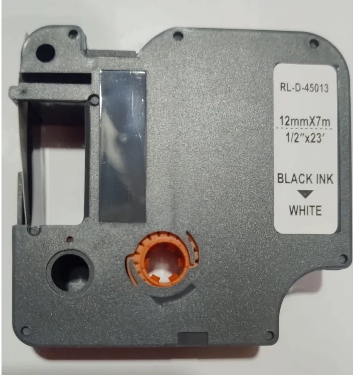 CINTA COMPATIBLE DYMO D45013 BLANCO