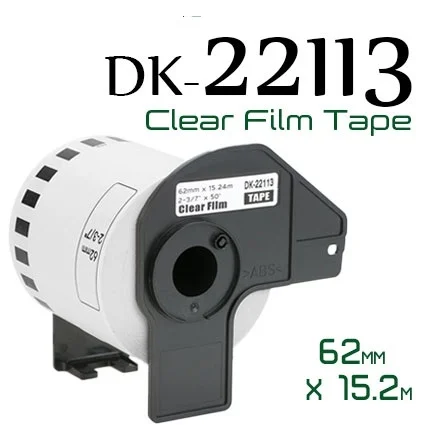 Cinta Compatible Brother QL-1050 Clear - NCDK22113