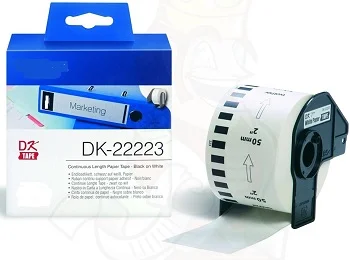 Cinta Original Brother QL-1000 Blanco - NCDK22223