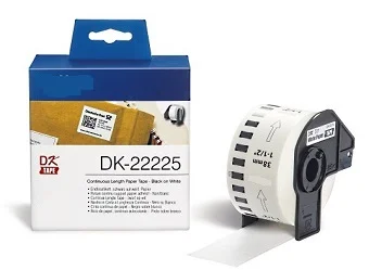 CINTA COMPATIBLE BROTHER DK22225 BLANCO