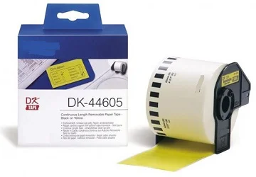 Cinta Compatible Brother QL1000 Amarillo - NCDK44605