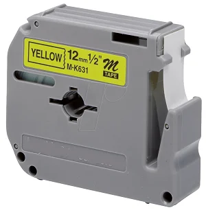 CINTA COMPATIBLE BROTHER MK631BZ BLACK-YELLOW
