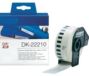CINTA COMPATIBLE BROTHER DK22210 BLANCO
