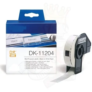 CINTA COMPATIBLE BROTHER DK11204 BLANCO